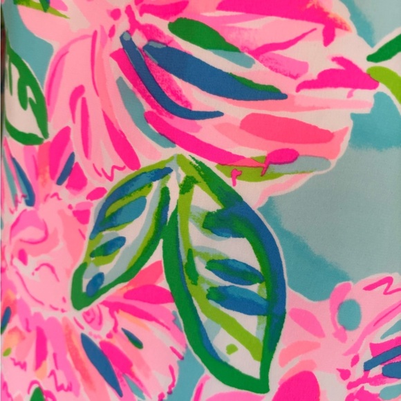 Lilly Pulitzer Floral Dress in Pink and Green - Picture 5 of 9